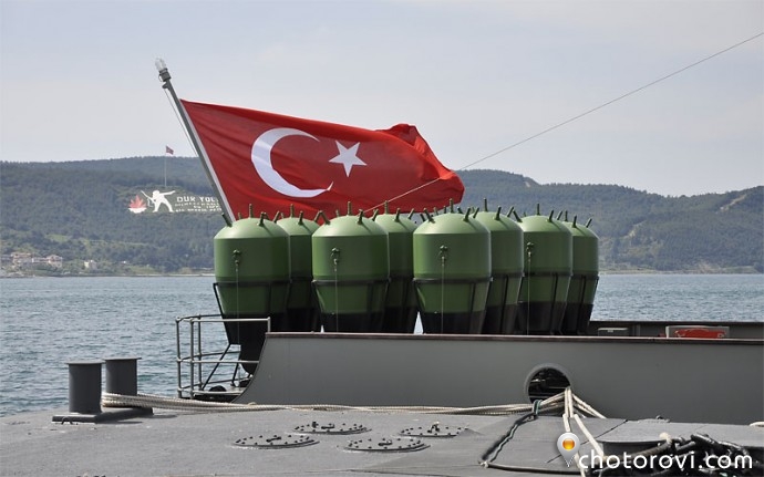 Възстановка на мините от кораба Нусрат _DSC0775